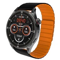 Smartwatch - Maxcom FW66 Iron R Czarno-pomarańczowy - miniaturka - grafika 1