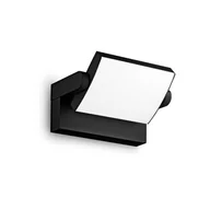 Lampy ogrodowe - Kinkiet zewnętrzny SWIPE AP NERO 287706 - Ideal Lux - miniaturka - grafika 1
