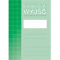 Michalczyk&Prokop EWIDENCJA WYJŚĆ W GODZINACH SŁUŻBOWYCH A4 574-1 - Druki akcydensowe - miniaturka - grafika 1