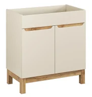 Szafki łazienkowe - Kaszmirowa stojąca szafka pod umywalkę - Aurore 5X 80 cm - miniaturka - grafika 1