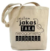Torby i wózki na zakupy - Shopper "JESTEM JAKAŚ TAKA NIEOGARNIĘTA OSTATNIO" - miniaturka - grafika 1