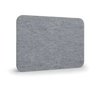 Inne meble biurowe - Panel akustyczny ścienny 120 x 80 cm, szary - miniaturka - grafika 1