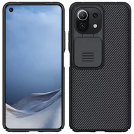 Etui i futerały do telefonów - Nillkin Etui CamShield Xiaomi Mi 11 Lite, czarne - miniaturka - grafika 1