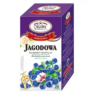 MALWA Herbata jagodowa 20*2g fix MALWA 34MALHERJG - Herbata - miniaturka - grafika 1