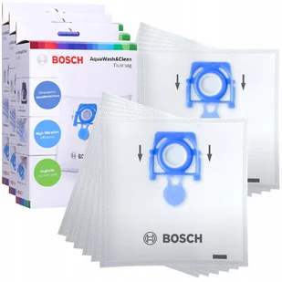 12X Worki Bosch Bbz Wd4Bag Aquawash & Clean - Worki do odkurzaczy - miniaturka - grafika 1