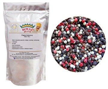 Pieprz Kolorowy 100g Naturalny Premium 4 Pieprze