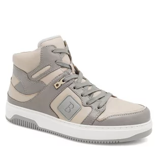 Sneakersy Badura BUXTON-22 MI08 Beżowy - Botki męskie - miniaturka - grafika 1