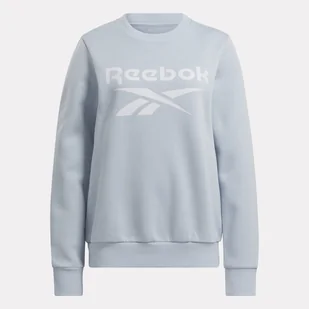 Damska Bluza REEBOK RI BL FLEECE CREW IM4111 – Niebieski - Bluzy damskie - miniaturka - grafika 1