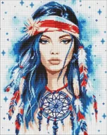 Zabawki kreatywne - Diamentowa mozaika - Amulet 40x50cm - Ideyka - miniaturka - grafika 1