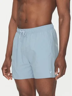 Emporio Armani Underwear Szorty kąpielowe EM000583 AF12331 U9287 Niebieski Regular Fit - Kąpielówki męskie - miniaturka - grafika 1