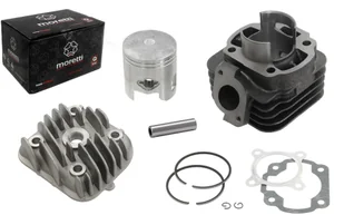 Cylinder i głowica Moretti do skutera 2T 70cc 1PE40QMB sw.10mm - Części motocyklowe - miniaturka - grafika 2
