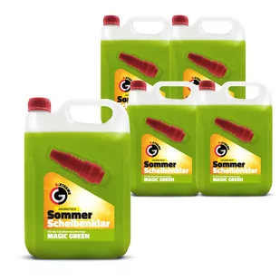 NIEMIECKI LETNI PŁYN DO SPRYSKIWACZY GREEN 20 L (4x 5L) - Płyny do spryskiwaczy - miniaturka - grafika 1