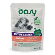 Mokra karma dla kotów - Oasy Lifestage Mature & Senior Salmon Chunks in Gravy 85 g - miniaturka - grafika 1