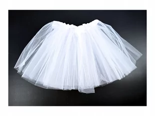 SPÓDNICZKA TIULOWA BIAŁA TUTU 30CM DLA DZIECI ANIOŁ NA WYSTĘP TEATRZYK BAL - Moda i Uroda OUTLET - miniaturka - grafika 1