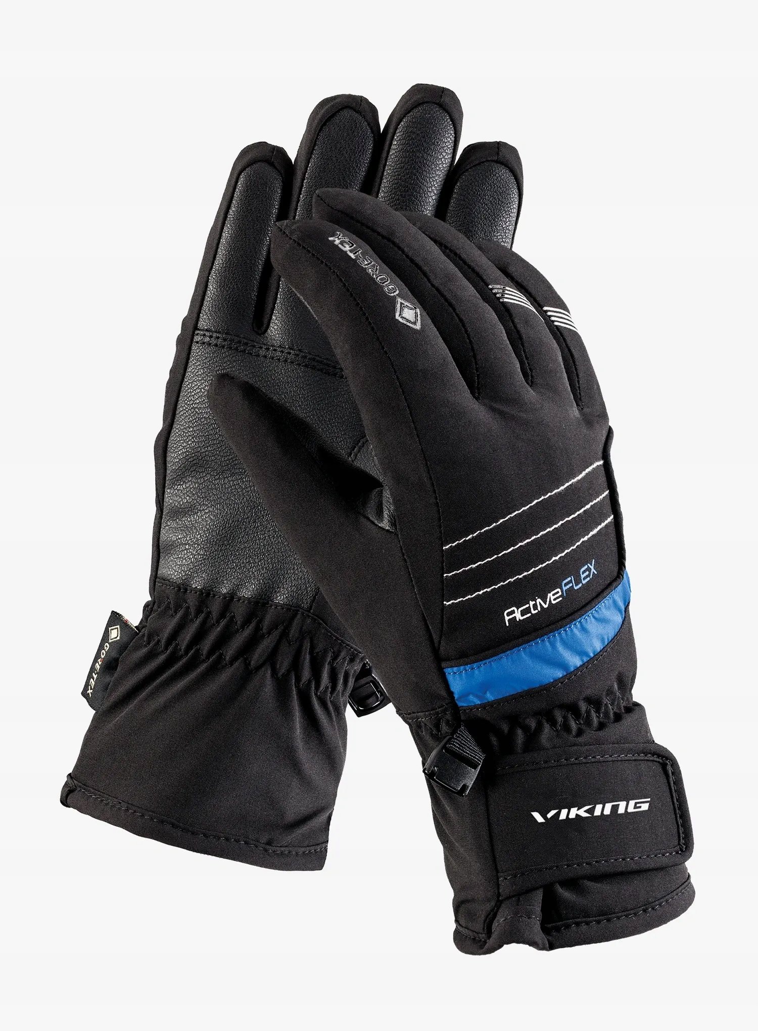 Rękawiczki dziecięce Viking Helix Gtx Ski blue 4