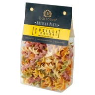 Makaron - Bartolini Makaron Durum Artisan Świderek Pięciosmakowy Fusilli 5 Colori 300g - - miniaturka - grafika 1