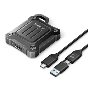 Kieszeń dyskowa wzmocniona taktyczna XAM2 M.2 2230 USB-C - czarna ORICO - Obudowy i kieszenie na dyski twarde - miniaturka - grafika 1