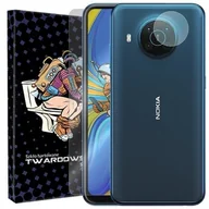 Pozostałe akcesoria do telefonów - Szkło Ekran + Aparat Twardowsky 9H Do Nokia X20 5G - miniaturka - grafika 1