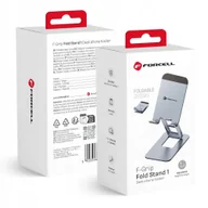 Akcesoria do tabletów i e-booków - FORCELL F-GRIP Fold Stand 1 uchwyt biurkowy szary - miniaturka - grafika 1