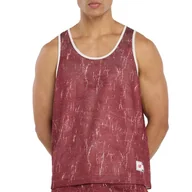 Koszulki męskie - Koszulka męska New Balance MT53609MHB - bordowa - miniaturka - grafika 1