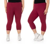 Legginsy - Duże Legginsy Getry Damskie Bambusowe 716-1 r 7XL - miniaturka - grafika 1