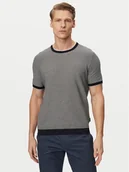 Swetry męskie - Bugatti Sweter 7200-15535E Kolorowy Regular Fit - miniaturka - grafika 1