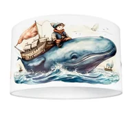 Lampy sufitowe - Plafon dziecięcy OCEAN 1xE27/60W/230V - miniaturka - grafika 1