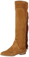 Kozaki damskie - Aldo Cyndy mokasyny damskie kozaki, brązowy - Braun Cognac 28-39 EU - miniaturka - grafika 1
