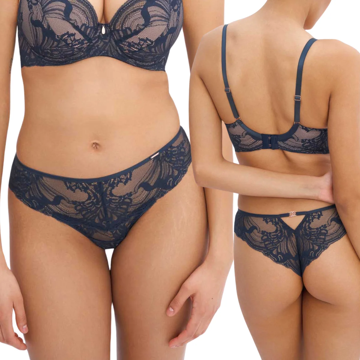 Alles Majtki INDIGO AFFAIR figi brazylijskie - Rozmiar 36