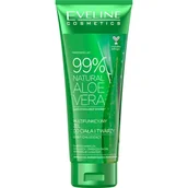 Balsamy i kremy do ciała - Eveline 99% Natural Aloe Cera Multifunkcyjny Żel Aloesowy Do Ciała I Twarzy Efekt Chłodzący 250ml - miniaturka - grafika 1
