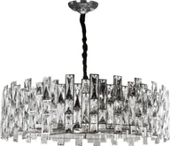 Lampy sufitowe - Lampa wisząca Witek Home Lampa wisząca kryształowa Jewel Chrome 60215/10 - miniaturka - grafika 1