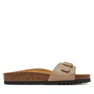 Klapki i japonki damskie - Klapki Scholl Estelle F32155 Brązowy - miniaturka - grafika 1