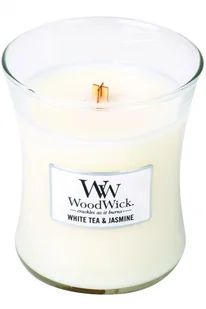 WoodWick White Tea & Jasmine Świeca średnia 0,65 kg 92062E - Świece - miniaturka - grafika 2