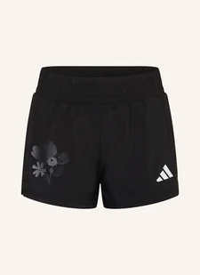 Adidas Szorty Treningowe Essentials Flower Print schwarz - Spodenki damskie - miniaturka - grafika 1