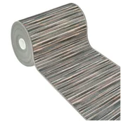 Dywany - Dywan Kuchenny 52X140 cm Tkanina Gobelinowa Antypoślizgowy 100% Made in Italy Efekt Bambusa Szary - miniaturka - grafika 1