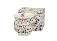 Kubki - Kubek do kawy i herbaty porcelanowy DUO retro FLOWER MEADOW 530 ml - miniaturka - grafika 1