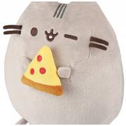 Maskotki i pluszaki - KOT PUSHEEN pluszak maskotka pluszak i PIZZA - miniaturka - grafika 1