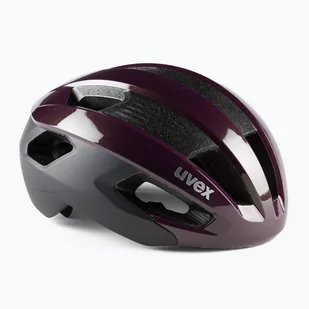 UVEX Rise CC Helmet, fioletowy/czarny 56-59cm 2022 Kaski szosowe - Kaski rowerowe - miniaturka - grafika 1