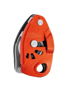 Przyrząd asekuracyjny Petzl Neox - orange - Sprzęt wspinaczkowy - miniaturka - grafika 1