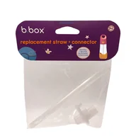 Akcesoria do karmienia - Bbox Słomka zapasowa z łącznikiem do butelki tritanowej 450ml 2szt - miniaturka - grafika 1