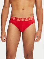 Majtki męskie - Versace Slipy AU10027 1A10011 Czerwony - miniaturka - grafika 1