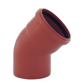 Rury - Kolano 110 / 30 pomarańczowe - miniaturka - grafika 1