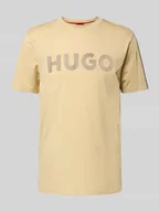 Koszulki męskie - T-shirt z nadrukiem z logo model ‘DULIVIO’ - miniaturka - grafika 1
