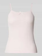 Koszulki i topy damskie - Top na ramiączkach o kroju slim fit z czystej bawełny model ‘MARIE’ - miniaturka - grafika 1
