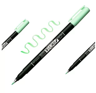 Pisak do kaligrafii pędzelkowy TOMBOW BRUSH PEN fudenosuke pastel zielony green - Kredki, ołówki, pastele i pisaki - miniaturka - grafika 1