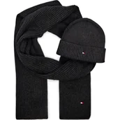 Czapki męskie - Tommy Hilfiger Szal + czapka | z dodatkiem kaszmiru - miniaturka - grafika 1