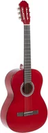 Gitary klasyczne - Gewa PURE PURE Gitara koncertowa Basic 4/4 przezroczysta czerwona PS510153 - miniaturka - grafika 1