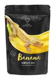 Gecko Nutrition Banan - pokarm dla gekonów : Gekon orzęsiony, felsuma 100g - Pokarm dla płazów i gadów - miniaturka - grafika 1