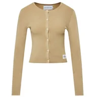 Bluzy damskie - Kardigan marki Calvin Klein Jeans Badge W J20J218179 - miniaturka - grafika 1