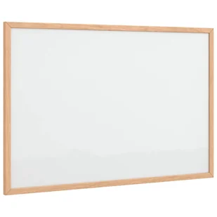 vidaXL Tablica magnetyczna z ramą z litego drewna sosnowego 60x40 cm - Tablice interaktywne - miniaturka - grafika 1